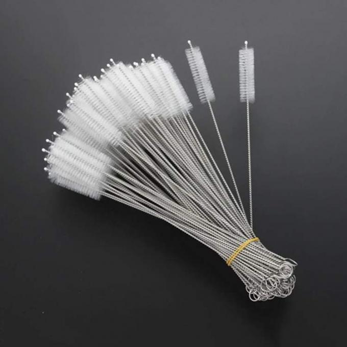 Tube Cleaning Nylon Brushes Test Tube Pipe Cleaning Straw Brush