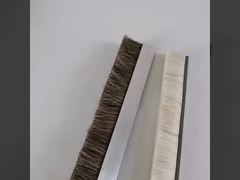 Horsehair strip brush