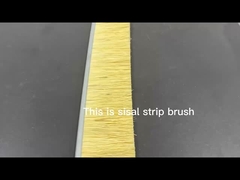 custom sisal strip brush for polishing