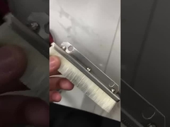 industrial custom wool Aluminium alloy strip brush