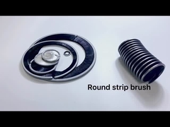 custom internal wound brush spring brush for machine seal