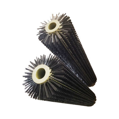 Custom Cylindrical Nylon Brush Industrial Rotary Brushes