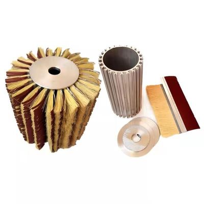 Polishing Sisal Sandpaper Industrial Roller Brush For Wooden Furniture