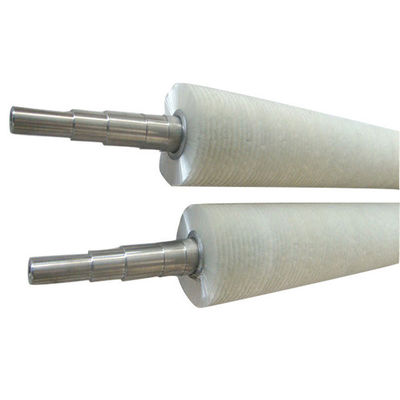 Industrial Cylindrical Metal Roller Brush Microfiber For Conveyor Dusting