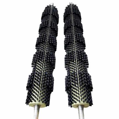 Fruit Vegetable Industrial Roller Brush Rotary Brush Conveyor Belt Cleaners