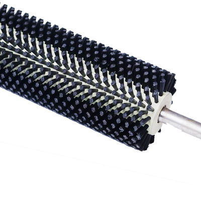 Nylon Bristle Rotary Cylindrical Roller Brush Conveyor Belt Cleaners