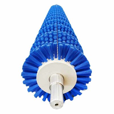 Industrial Rotary Cylindrical Conveyor Brushes Nylon For Fruit Cleaning