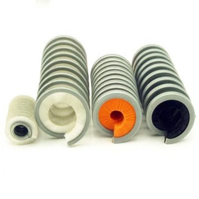 Spring Spiral Wound Coil Helical Brush Custom Industrial Brushes Inward Nylon