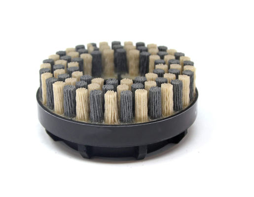 Scrub Disc Sanding Brush Head Threaded Hole Combined Wire