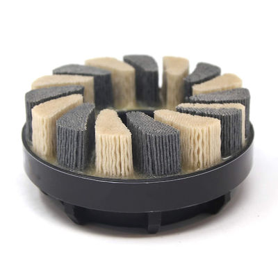 Scrub Disc Sanding Brush Head Threaded Hole Combined Wire