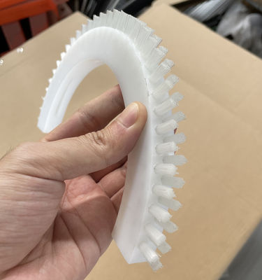 Customized Industrial For Sewage Products Nylon Half Round Semicircle Brush
