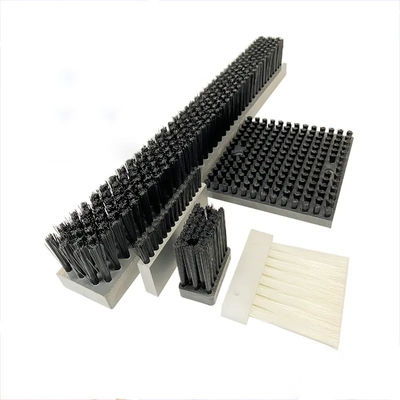 Customized Metalworking Nylon Bristles Punching Panel Brush Table