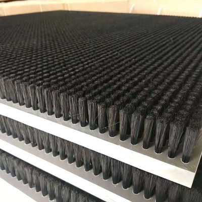 PVC Nylon PP Base Board Tufted Flat Lath Brush And Plate Brushes For Machines