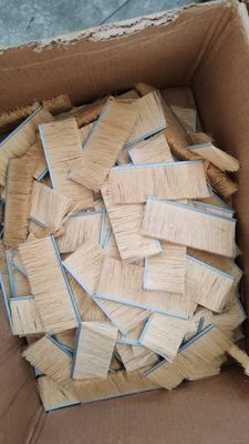 Custom Sander Sisal Strip Brush For Wooden Polishing