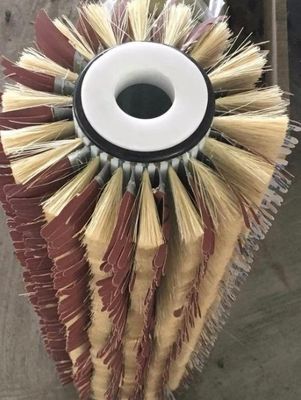 Grit 320 Woodworking Abrasive Paper Sisal Sanding Drum Wheel Brush For Wood Polishing Machine