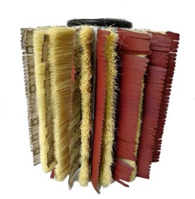 Grit 600 Sisal Sandpaper Polishing Roller Brush Sanding Drums Brush For Wooden Furniture