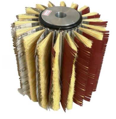 Grit 600 Sisal Sandpaper Polishing Roller Brush Sanding Drums Brush For Wooden Furniture