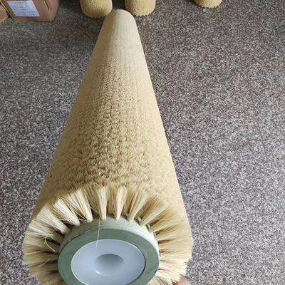 Industrial Drum Brushes Mexico Sisal Brushes Polishing Brush Roller