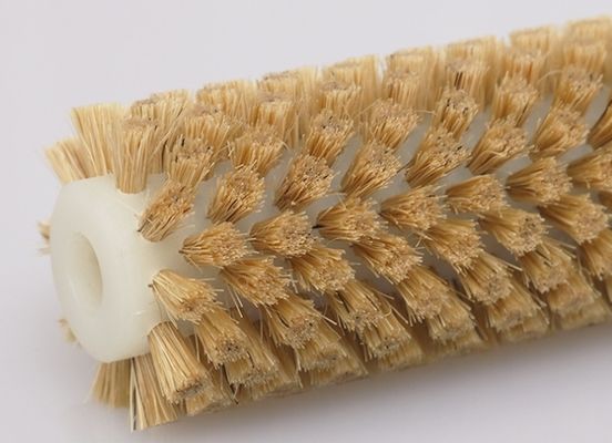 Custom Natural Sisal Brushes Tampico Polishing Roller Brush For Polishing And Smear