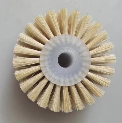 Tufted Sisal Roller Brush Tampico Brush For Polishing Wax And Cleaning Before Painting
