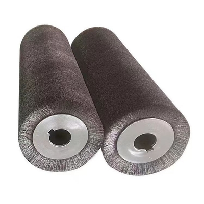 Custom Industrial Grade Roller Brush Stainless Steel Wire Spiral Roller Brush Without Shaft Polishing Brushes