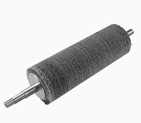 Custom Nylon Abrasive Wire Roller Brush Plastic Tube Hair Transplantation Brushes For Wood Polishing