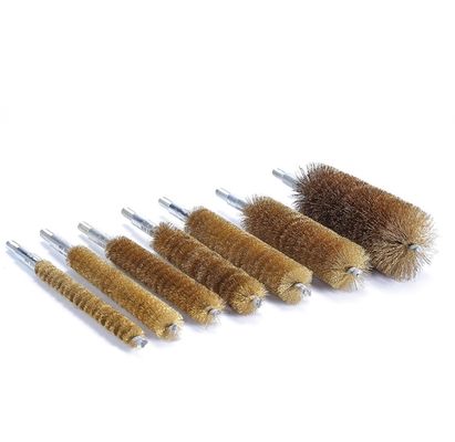 Custom Size Copper Wire Tube Brush Stainless Steel Rod Brush For InInternal Cleaning Of Pipes