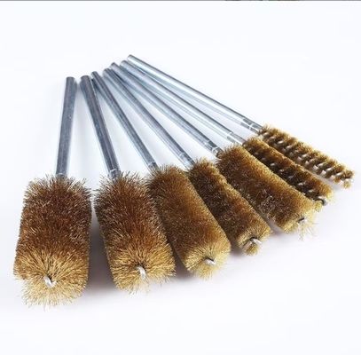 Custom Size Copper Wire Tube Brush Stainless Steel Rod Brush For InInternal Cleaning Of Pipes