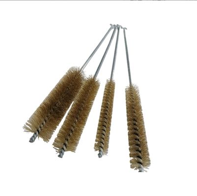 Custom Size Copper Wire Tube Brush Stainless Steel Rod Brush For InInternal Cleaning Of Pipes