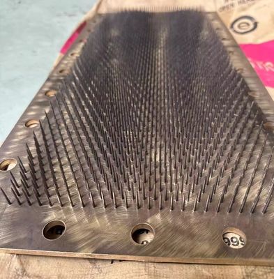 Industrial Custom Lath Brushes Copper/Steel Pin Plate For Textile Industry Printing Industry