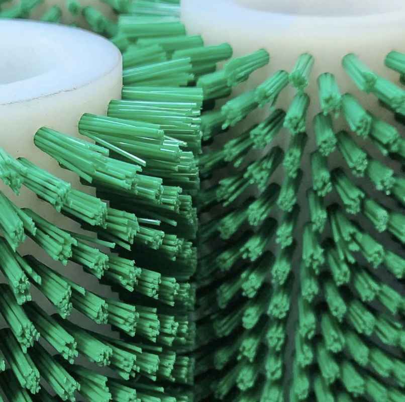 Custom Cylindrical Nylon Brush Industrial Rotary Brushes