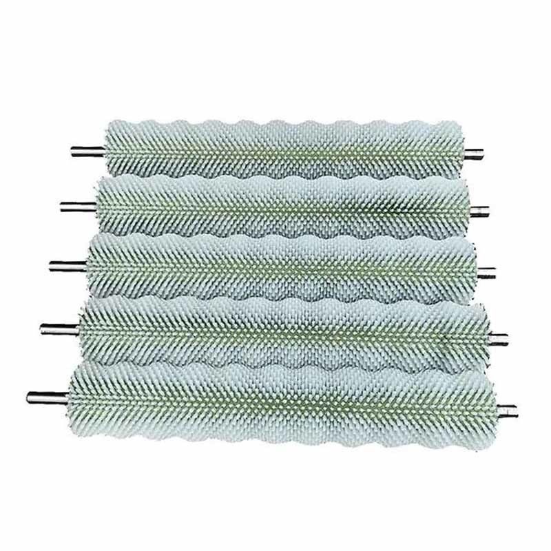 Fruit Vegetable Industrial Roller Brush Rotary Brush Conveyor Belt Cleaners