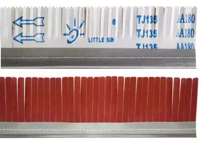 Grit 80#-600# Aluminium Oxide Strip Brush Sandpaper Brush For Polishing Wooden Furniture
