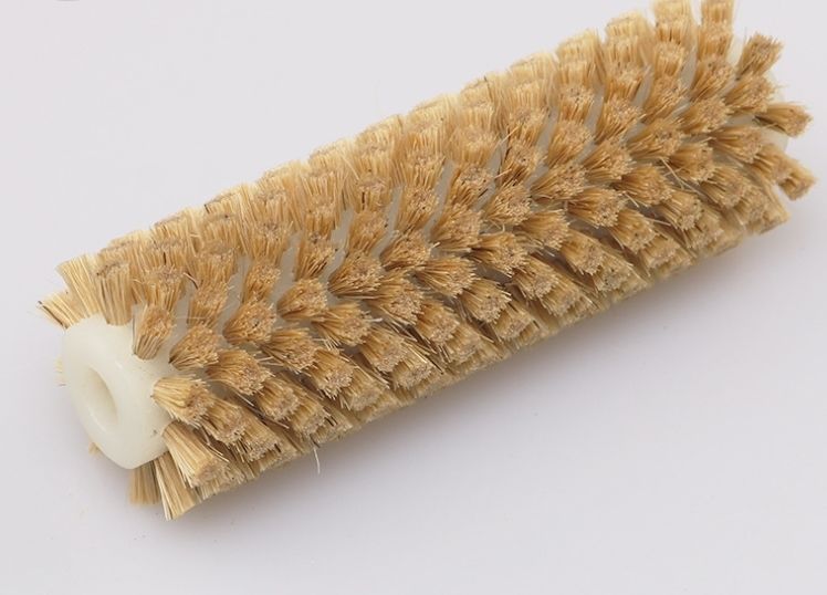 Custom Natural Sisal Brushes Tampico Polishing Roller Brush For Polishing And Smear